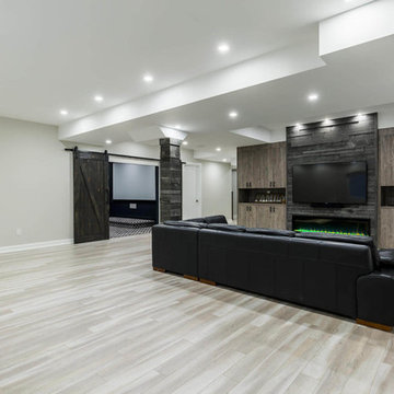 Farrell RD Basement Remodelling