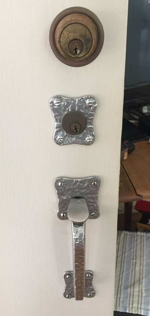 Front door interior handle keeps coming off