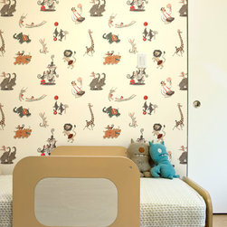 Circus - Jim Flora Wallpaper Tiles - Wallpaper