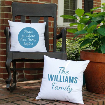 Words and Quote Throw Pillows