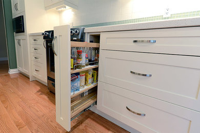 Transitional kitchen photo in Toronto