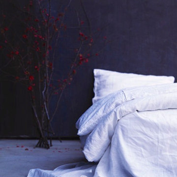 Rough Linen Bedding