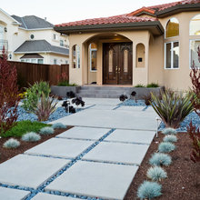 Front sidewalk