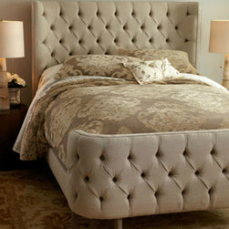 Haute House "Linen Larkspur" Bed - Beds