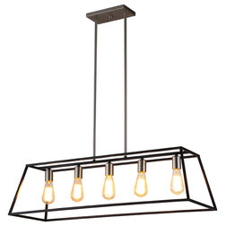 Industrial Kitchen Island Lighting by OVE Decors