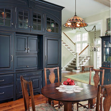 downstairs
