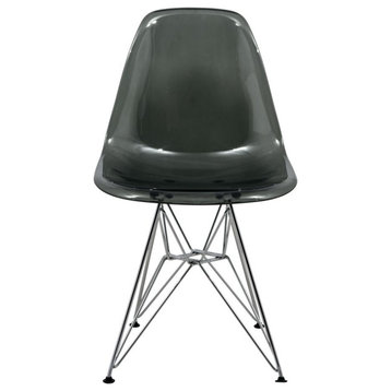 Leisuremod Cresco Molded Eiffel Side Chair Cr19Tbl