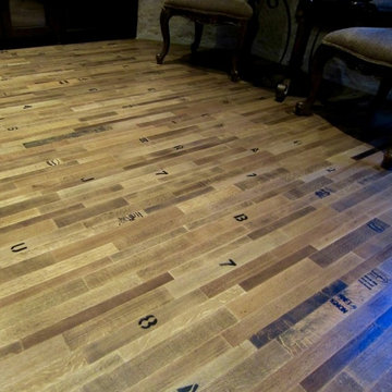 Cooperage Barrel Flooring - Uniquely Beautiful and Eco-friendly