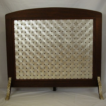 off season fireplace screen