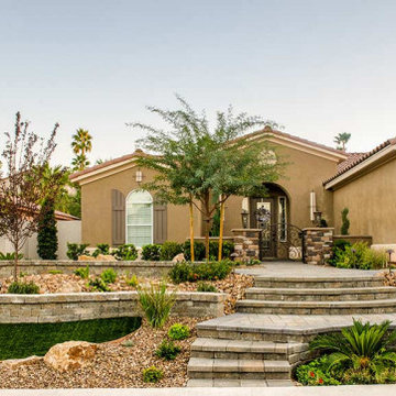 Grand Step Entryway — Stunning Curb Appeal