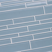 Linear Glass Mosaic Tiles - Cove finishings