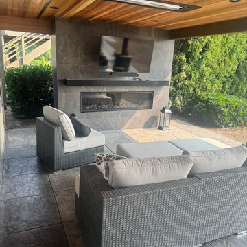 Lake Sammamish Waterfront Paver Deck & Outdoor Living | Issaquah, WA