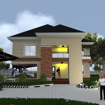 Proposed Residential Design at Agenebode, Edo State