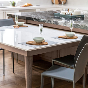 ASID DESIGN EXCLLENCE SILVER AWARD for TRANSITIONAL KITCHEN DESIGN