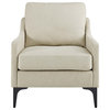Corland Upholstered Armchair, Beige