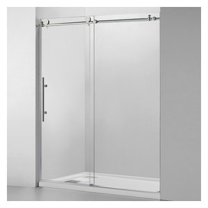 Bath Tubs Doors Frameless 10mm Clear Tempered Glass Ultra C