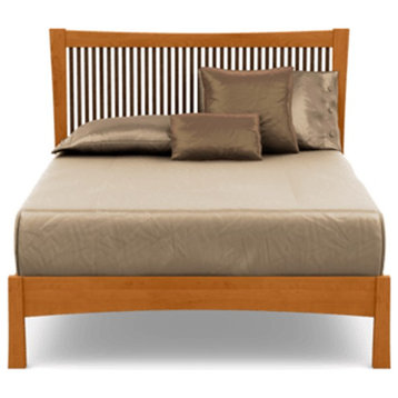Copeland Berkeley Bed With Walnut Spindles, Natural Cherry, Full