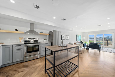 Kitchen photo in New York