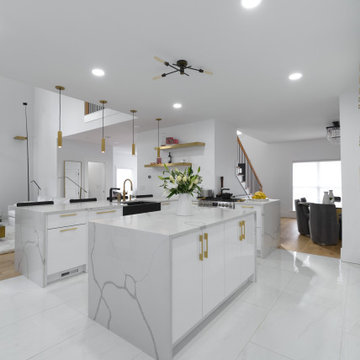 Wiley Bridge Road Kitchen & Half Bath