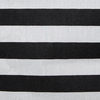 Laundry Bin Stripe Blackrectangle Extra Large 12.5x17.5x10.5 (Set of 2)
