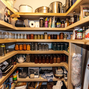 Large Walk-In Canning Pantry