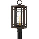 Quoizel Lighting - Quoizel Lighting PLH9010WT Pelham - 1 Light Outdoor Post Lantern - 23.75 In - Add instant curb appeal to your home with the PelhPelham 1 Light Outdo Western Bronze *UL: Suitable for wet locations Energy Star Qualified: n/a ADA Certified: n/a  *Number of Lights: 1-*Wattage:100w Incandescent bulb(s) *Bulb Included:No *Bulb Type:Incandescent *Finish Type:Western Bronze