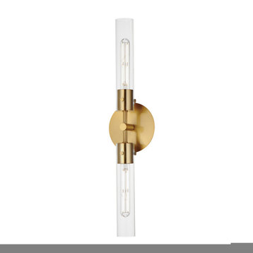Equilibrium LED Wall Sconce, Natural Aged Brass