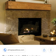 Wood Mantel