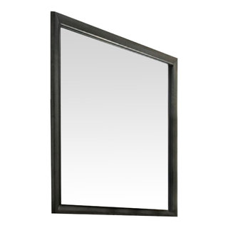 CLEARANCE! ACME Louis Philippe Mirror in Black 23734