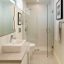 Floating bathroom vanities