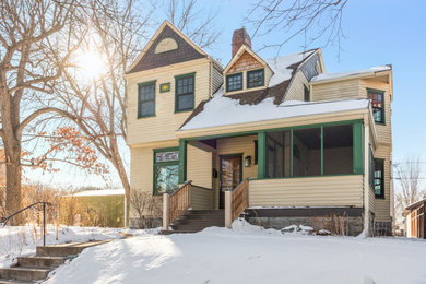 Inspiration for an exterior home remodel in Minneapolis
