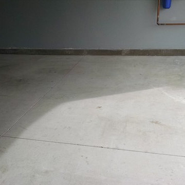 Epoxy Garage Floor Before