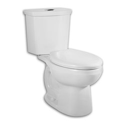 American Standard 2886.216.020 H2Option Siphonic Dual Flush Right Height Elonga - Toilets