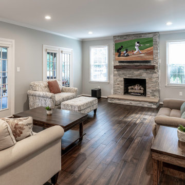 Magnificent Larger Kitchen, Mudroom and Family Room Remodel in Herndon VA