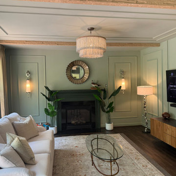 Timeless Comfort: A Traditional Living Room Designed for Elegance & Durability