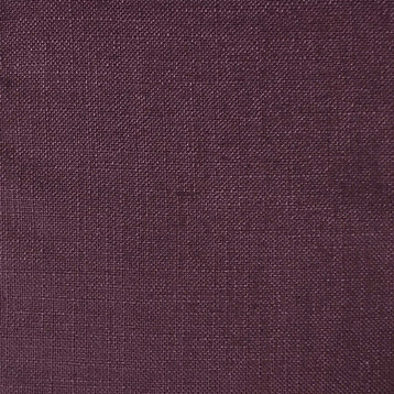 Blake Polyester Linen Burlap Upholstery Fabric, Oxblood