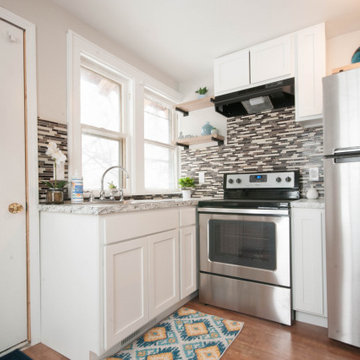 Tiny Kitchen That Could (and Bath:)