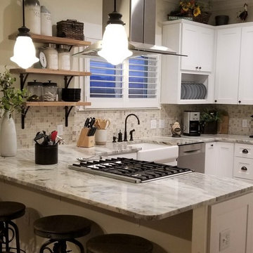 Empty Nester's Farmhouse Kitchen Overhaul