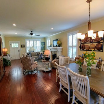 Dining Room--The SEAGULL COTTAGE at THE COTTAGES AT OCEAN ISLE BEACH