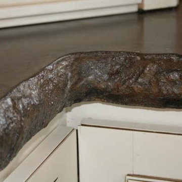 Concrete coutertops