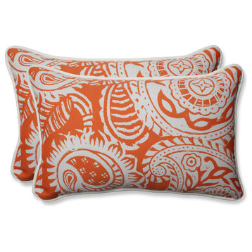 Out/Indoor Addie Rectangular Throw Pillow, Set of 2, Terra Cotta