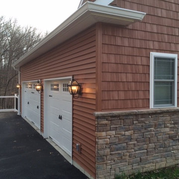 Material supplied for a Craftsman style new construction project