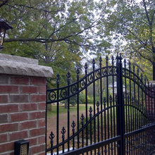 Driveway entrance