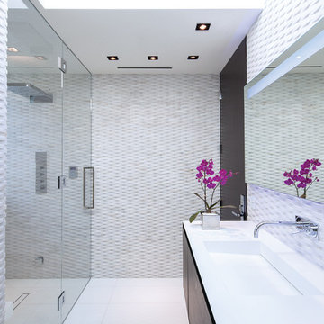 Stradella Project, Beverly Hills Glass Enclosed Wine Cellar