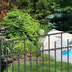 Specrail SR-3 Aluminum Fence - Home Fencing And Gates