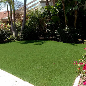 Front Yards with Artificial Grass