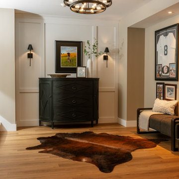 Stunning Basement with Secret Rooms
