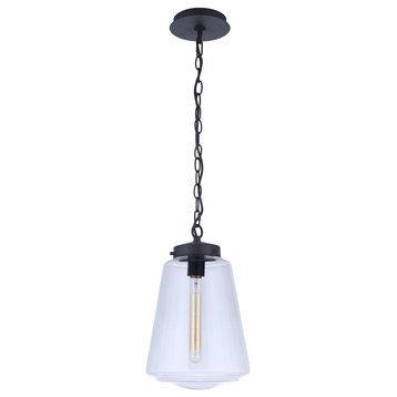 Craftmade Laclede 1 Light Outdoor Pendant ZA3821-MN - Midnight