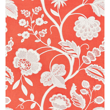Kensington Embroidery, Coral