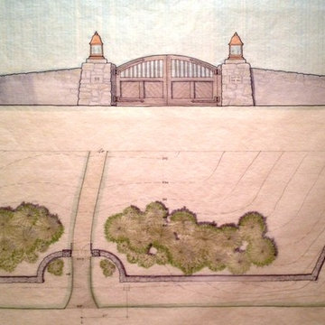 Entry Gate Landscape